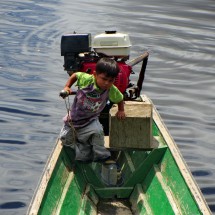 Boy from the Zacambu lodge